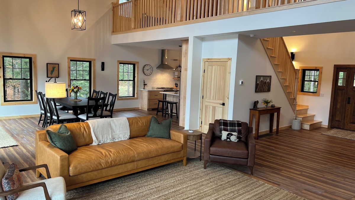 Town of Hermon House | Autumn Retreat: Cozy Lake House Escape on Trout Lake