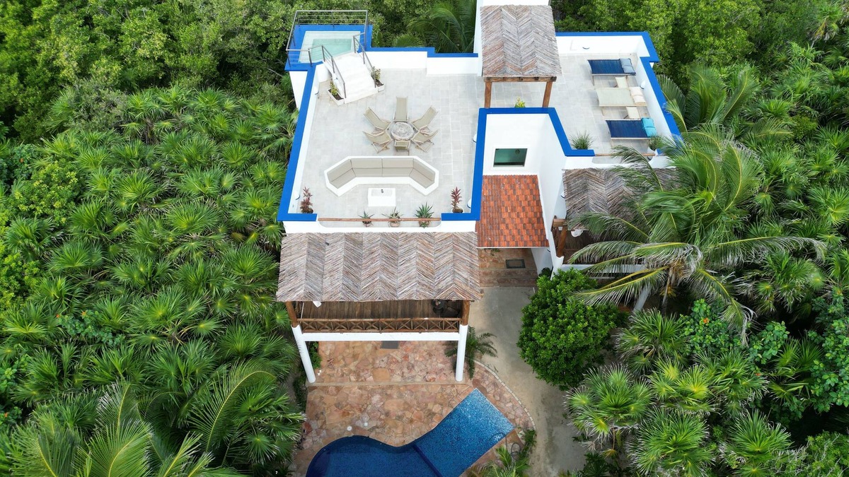 Tulsayab House | Autumns Retreats, Spectacular Roof Top Ocean View and Jungle View Villa