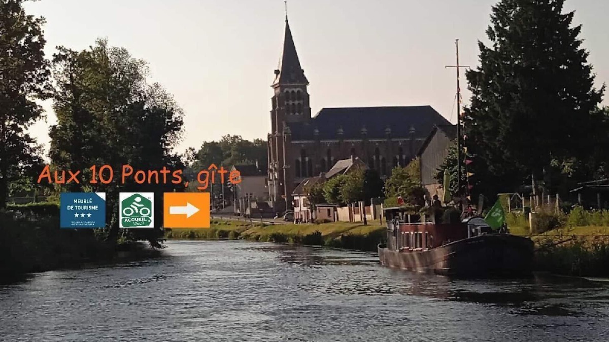 Pont-Remy House | Aux 10 Ponts - Gîte by the river, serenity and comfort for 5/8 travellers