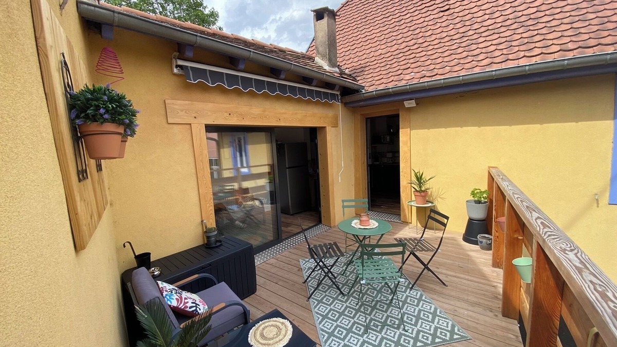 Soultzmatt House | Aux Charmes d'Alsace: listed detached house Pets welcome