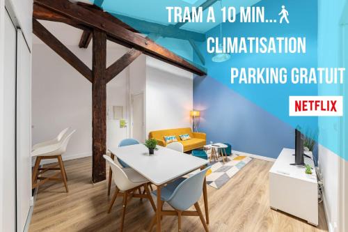 Begles Apartment | Aux portes de Bordeaux Le Loft Samba MindUrGuest