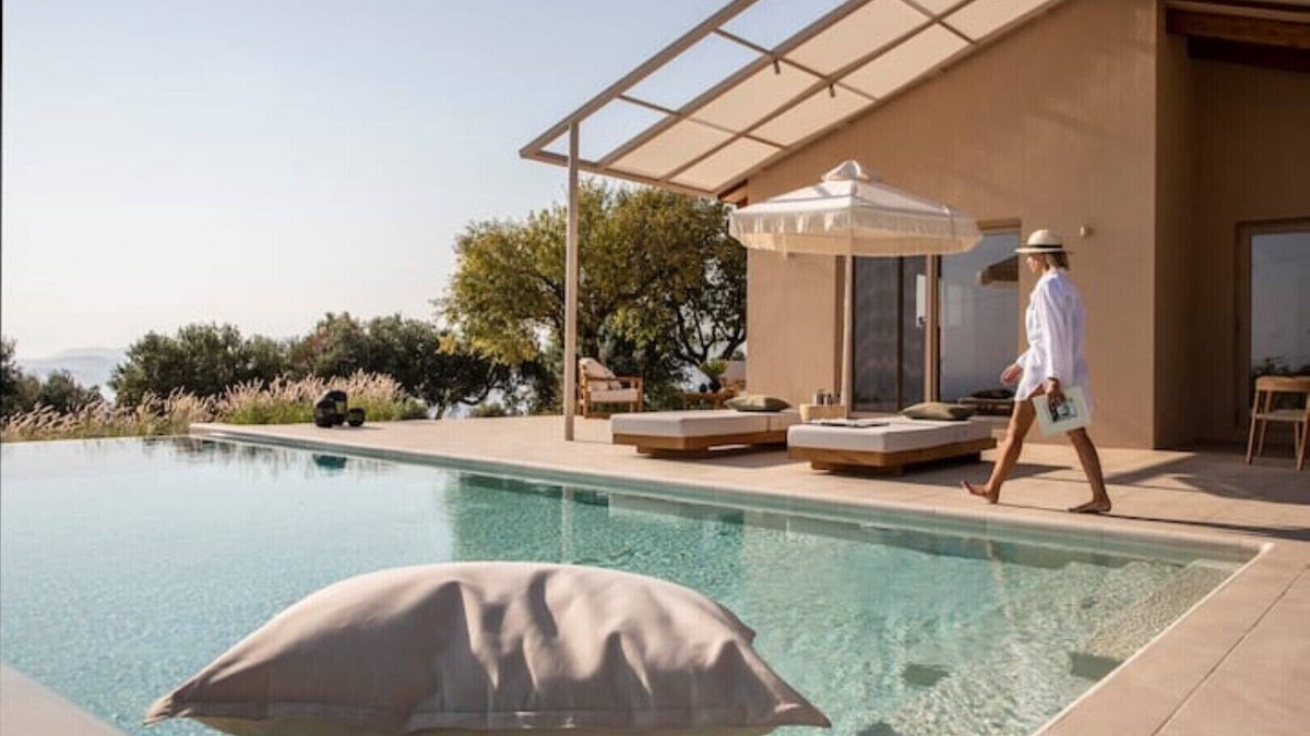 Lassi Villa | Avertosia Villa II with Private Pool and Sea View