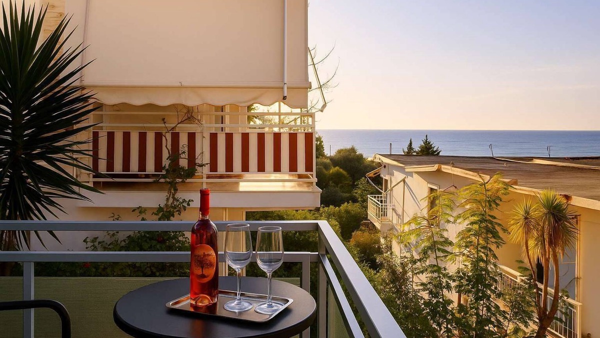 Avia Apartment | Avia Seaview Getaway - Konstantina's Hidden Haven