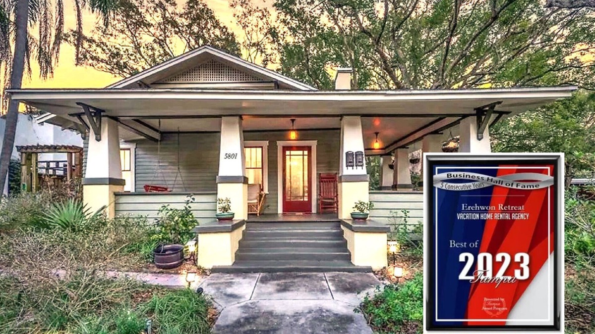Seminole Heights House | ★Award Winning★ Historic Craftsman Bungalow