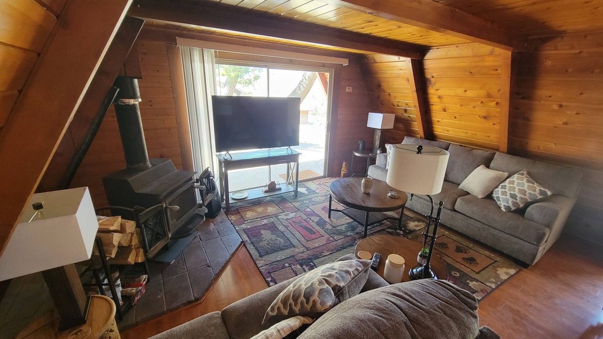 Bodfish Cabin | Awesome A-Frame Cabin with Huge Patio & Grill