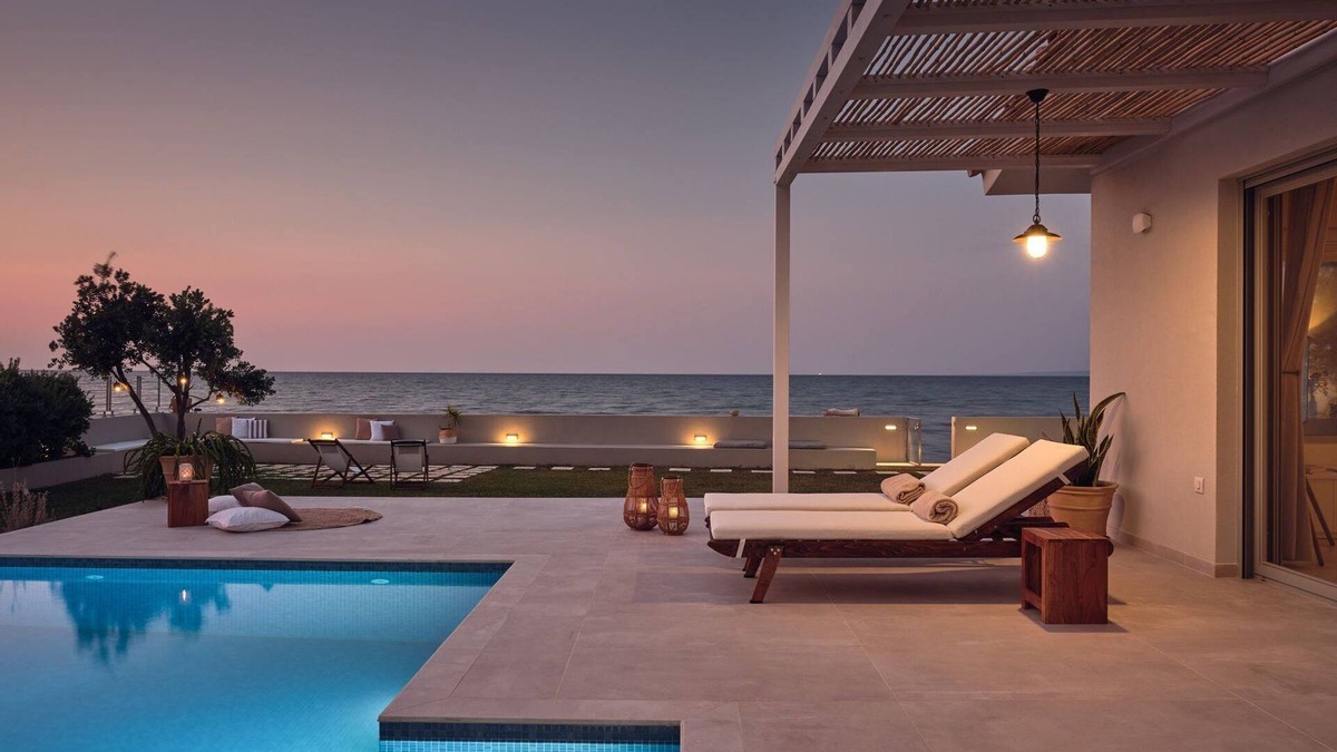 Argassi Villa | Awesome Zakinthos Villa | Vasonda Villa | 3 Bedrooms | Stunning Beachfront.