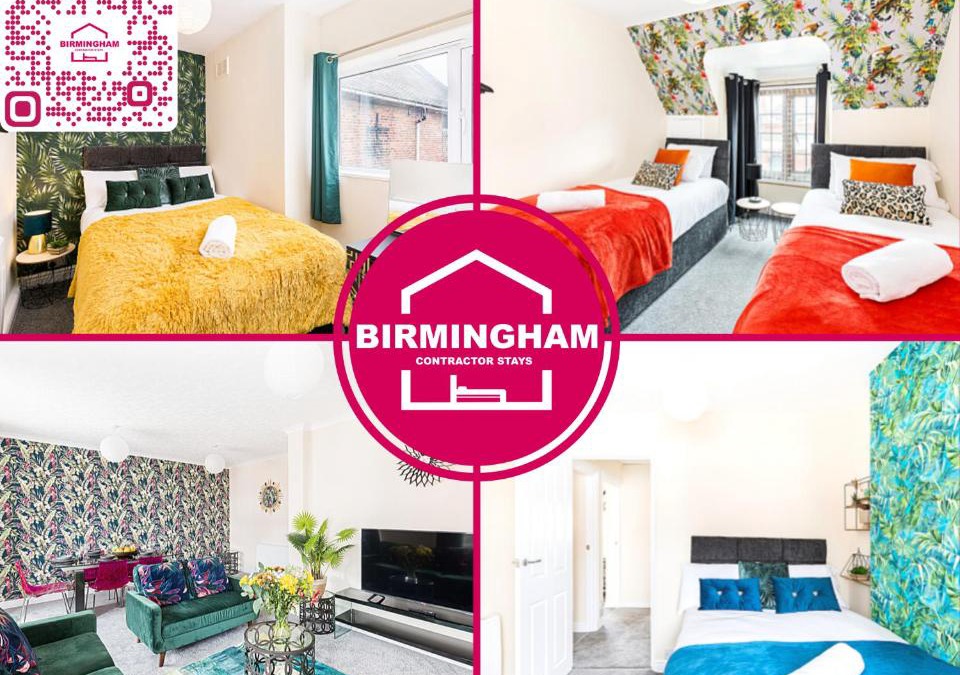 Coleshill Apartment | B46 Coleshill-Hams Hall-HS2 and NEC -3 Bedroom Apartment with 4 Beds