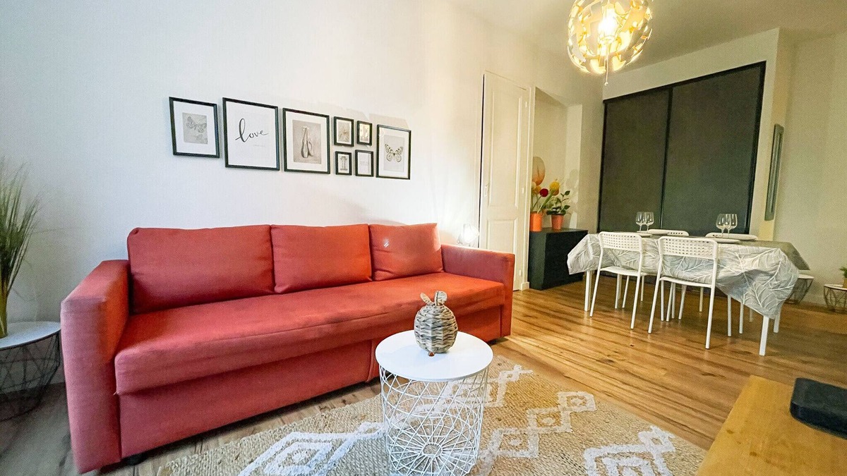 Quartier des Eaux-Claires Apartment | #B7 | Le Rochambeau 🎭 L'Aigle | Vallier Libération