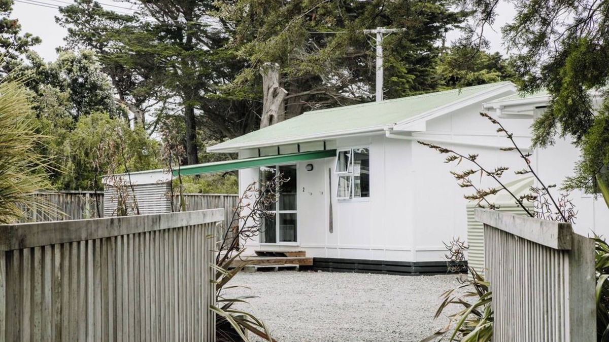 Lake Ferry Cottage | Bach 2 - Loburn Bach Accommodation, in the Lake Ferry Village