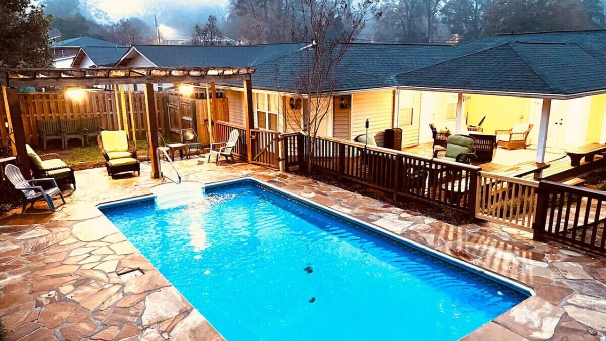 National Hills House | Backyard Oasis - Private Pool, gazebo, patio
