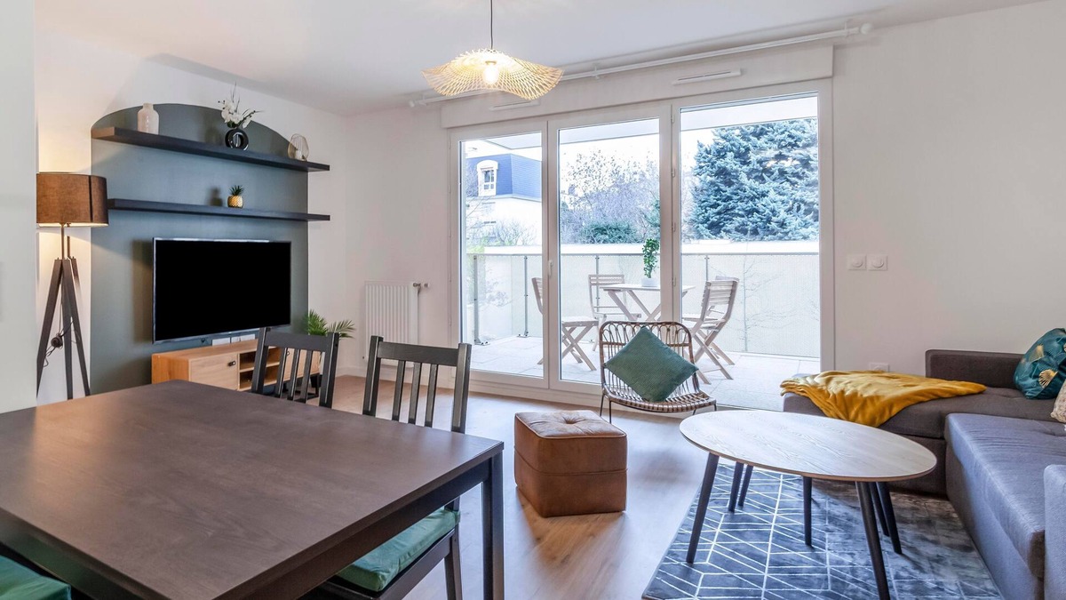 Le Bourget Apartment | Badialan - Moderne, proche Paris et aéroport CDG