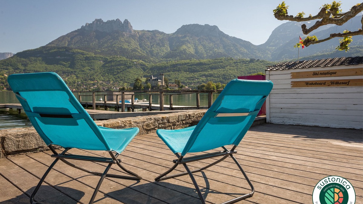 Duingt Apartment | BAIE DES VOILES - #2 rez de jardin, 1ch. acces lac