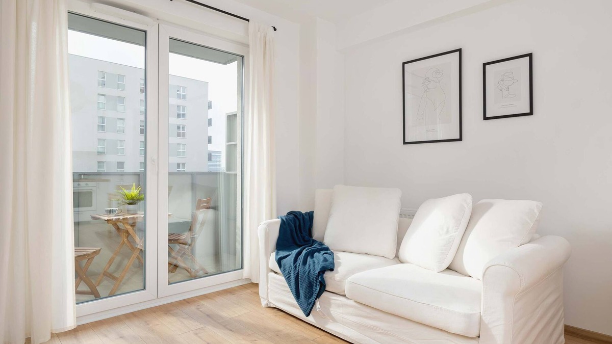 Katowice Apartment | Baildona 18C | Bright Apartment | Balcony, Parking