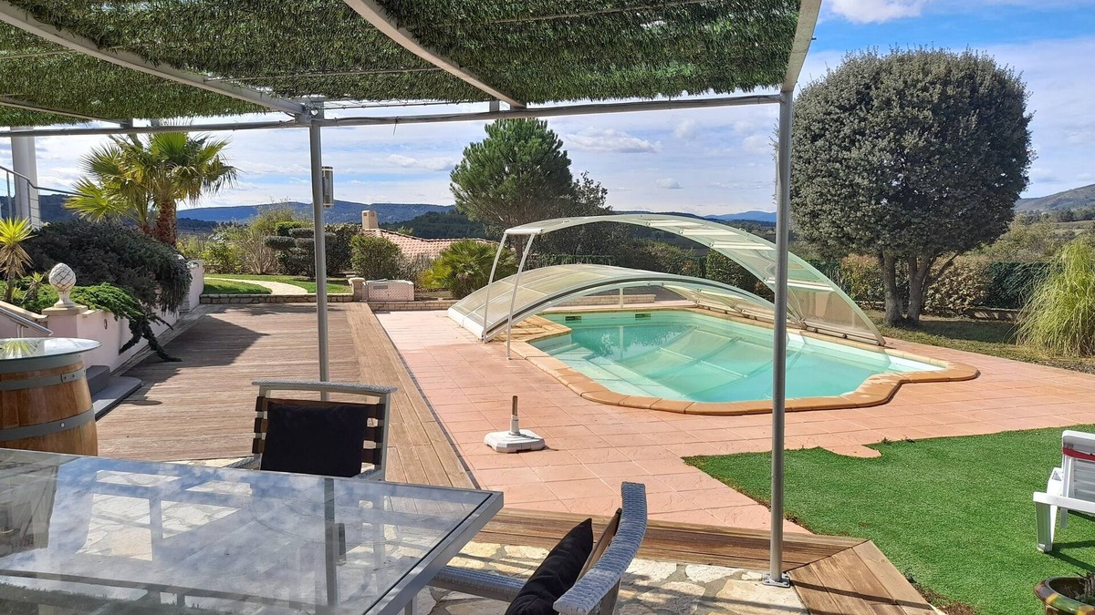 Saint-Andre-de-Roquelongue Apartment | Balcony overlooking the Corbières SOUTH OF FRANCE near Narbonne