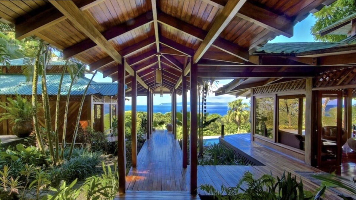 Pavones House | Bali Style Surfer/Family Compound-like House 5 min walk to beach - Jungle, Ocean