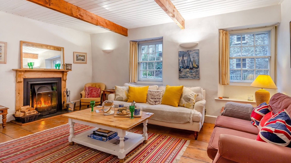 Little Petherick House | Ball Cottage - Four Bedroom House, Sleeps 6