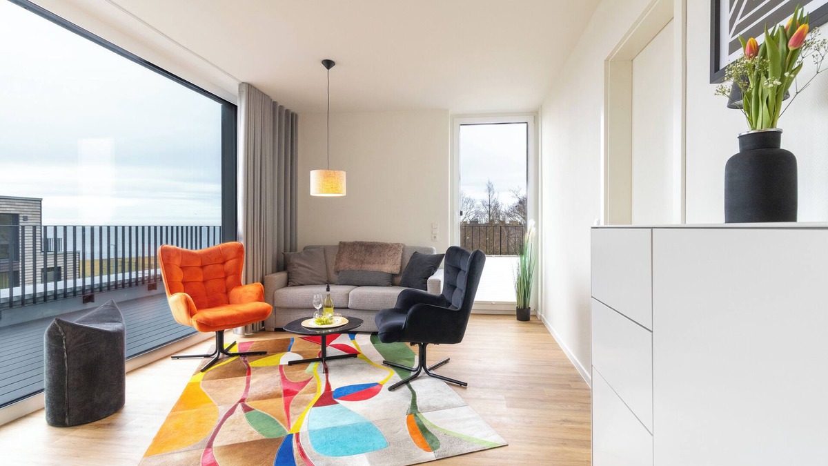 Marienleuchte Apartment | Baltic Sea lights - roof terrace. Sauna. Dogs allowed.
