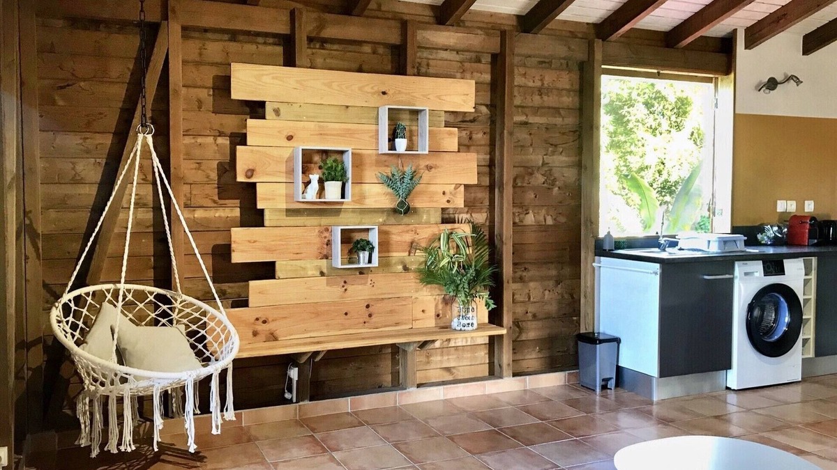 Petit-Bourg House | Bamboo Canyon Villa - Large F2 with Air Conditioning