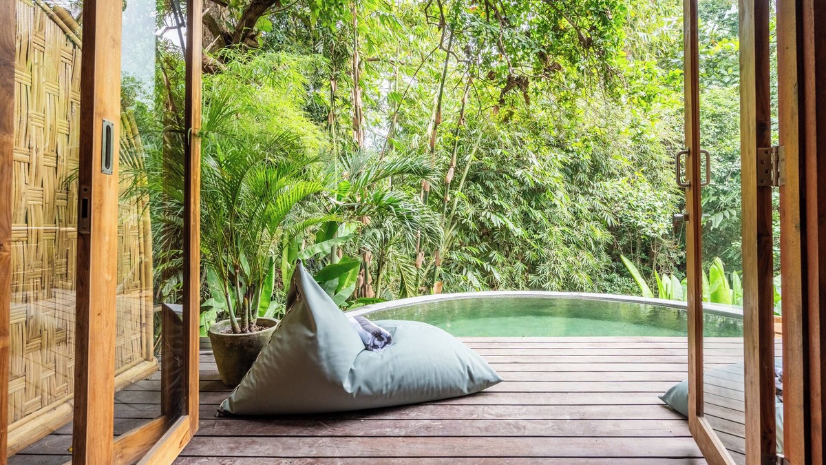 Buwit Villa | Bambu Twins2, 2 Bedroom Villa Near Nyanyi Beach-TanahLot