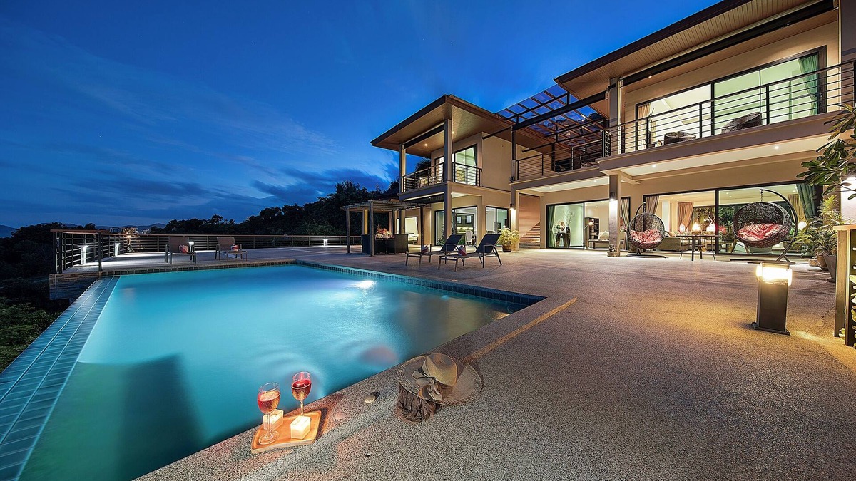 Choeng Mon Villa | Ban Nai Fan - 4BR Chaweng Sea View Pool Villa