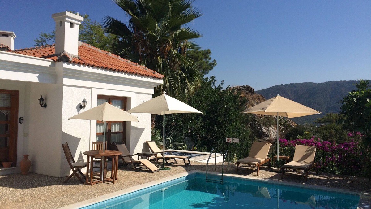 Marmaris Villa | Banana Valley Villa, private pool and whirlpool, tranquillity, spectacular views