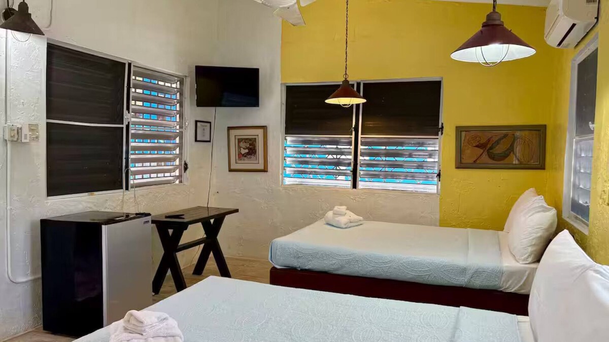 Esperanza Resort | Bananas Vieques Guesthouse Room 10/Vibrant Area/Private/Steps to the beach