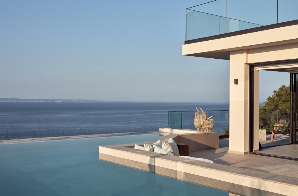 Argassi Villa | Bardo Villa, Endless Blue with Heated Pool, By ThinkVilla