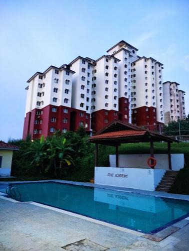 Hulu Selangor Apartment | Barokah Homestay Buginvilla Taman Bunga Raya