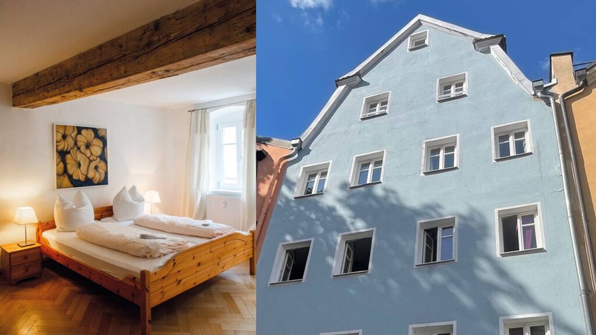 City Centre Regensburg Apartment | Baroque apartment Walhalla 1 -downtown location-