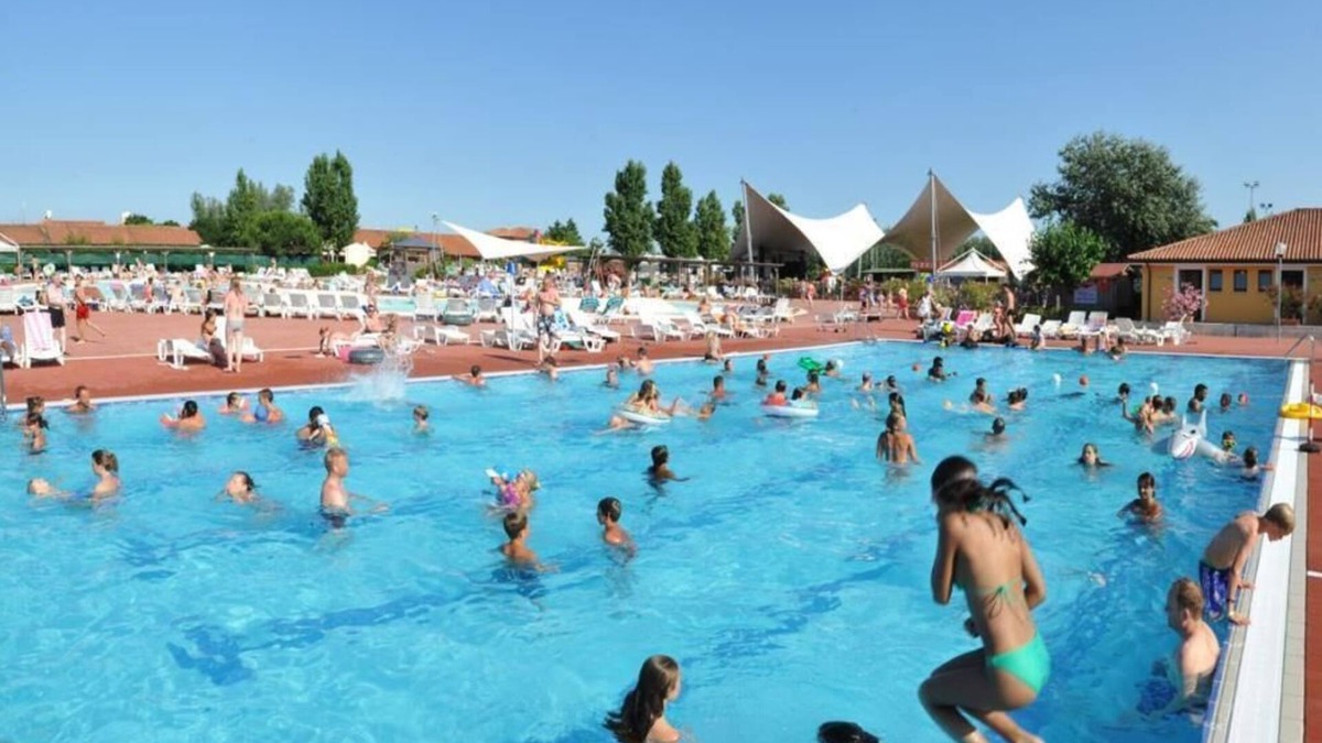 Scardovari House | Barricata Holiday Village Mobilehome Saturno 3XL für 9 Personen