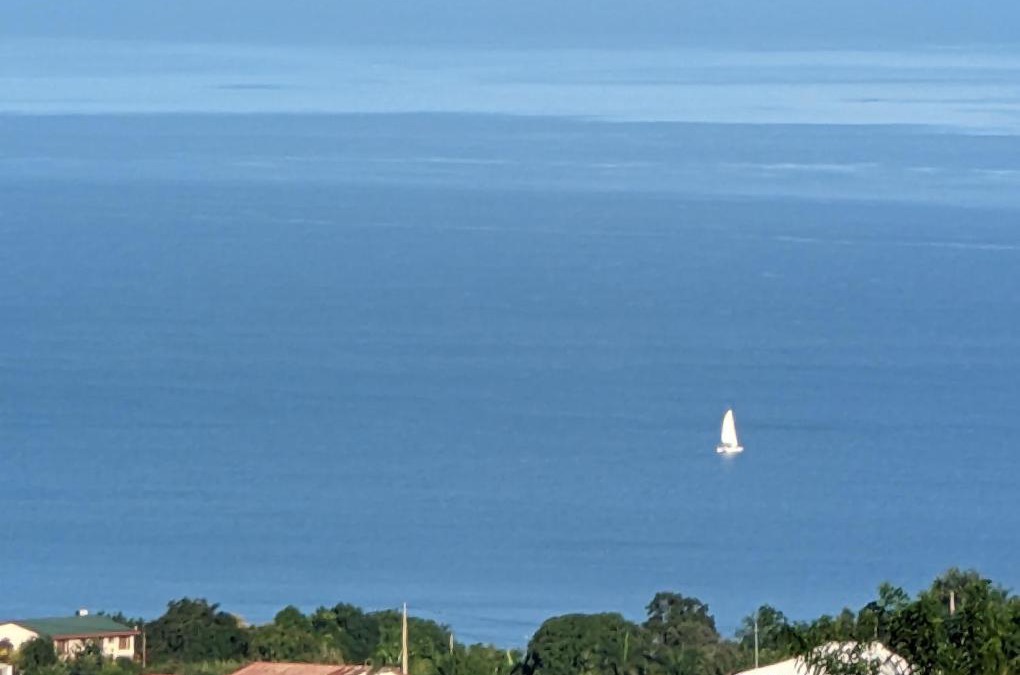Le Morne-Vert Apartment | Bas de villa, vue mer, avec jaccusi