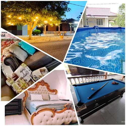 Pagoh House | Basrie Villa Pagoh - Mini Cinema , Karaoke , Private Pool , WiFi , NetFlix