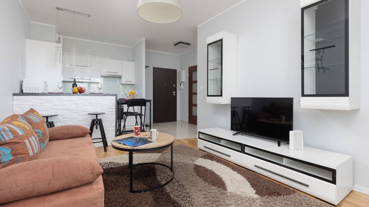 Warsaw Apartment | Batalionów Chłopskich 87A/145, 1 Bedroom, Balcony, Parking ,Warsaw