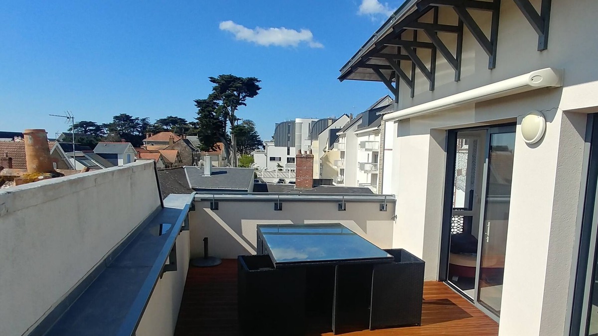 Pornichet Apartment | Bay of La Baule T3 bright beautiful terrace near beach and center Wifi-fiber 3 *