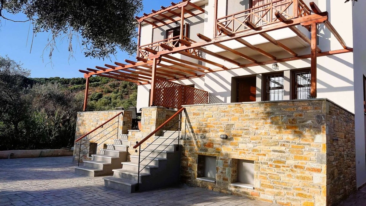 Lefokastron Villa | Bay Villas Lefokastro Pelion with Seaview