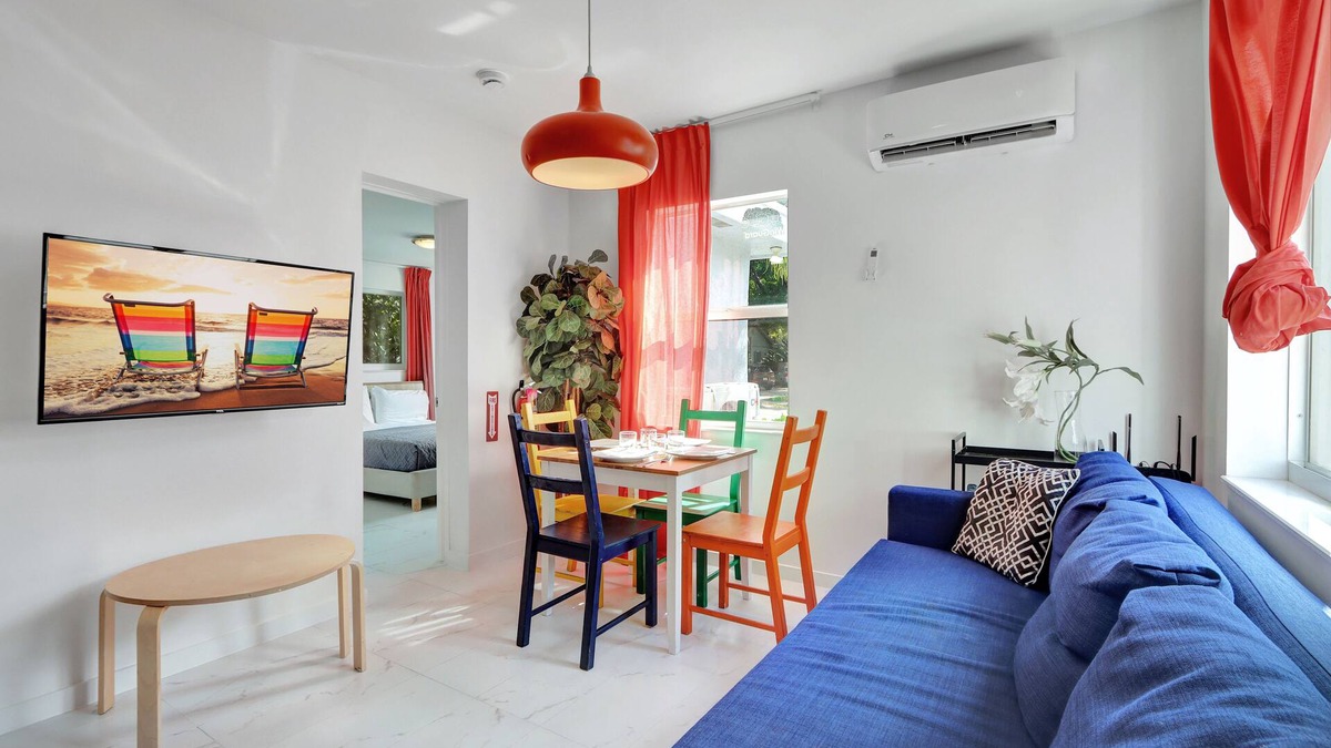 North Beach Apartment | Bayamo: Casita Near Beach & Gym Access