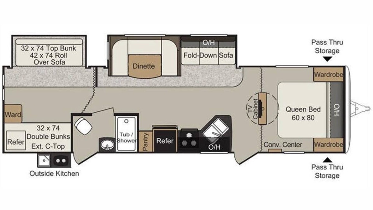 Hopedale House | Bayou Slam's Camp Cocahoe Camper #1 Rental 2015 Keystone Passport 3220BH