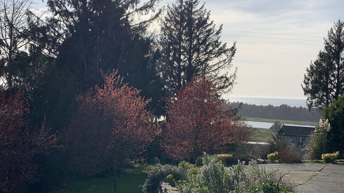 Pacific City Apartment | Bayview Garden Flat #199 - long stays only, 1 bedroom private apartment with views near PC
