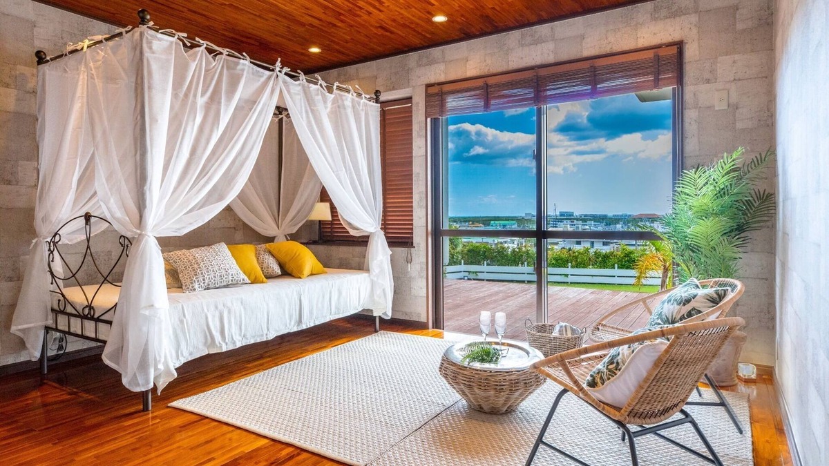 Kadena-cho House | BBQ is possible A private house that rises on a h / Uruma Okinawa
