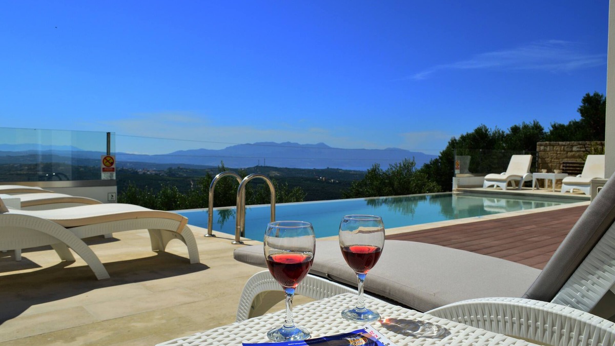 Nopigia Villa | BBQ+Outdoor Kitchen★Lux Stone Villa★ Sea View