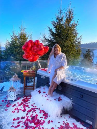 Bukovel Ski Chalet | be be Chalet - premium jacuzi & private pool