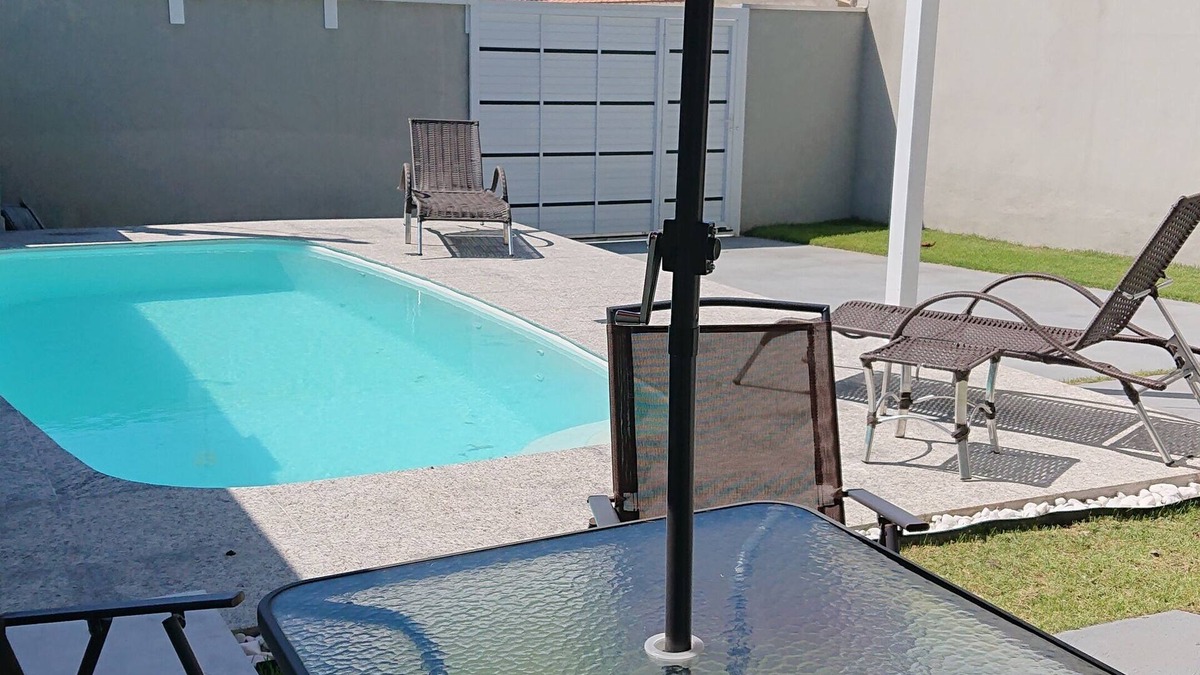 Massaguacu House | Beautiful House with Pool, Barbecue, Wifi in Massaguaçu, Caraguatatuba/SP