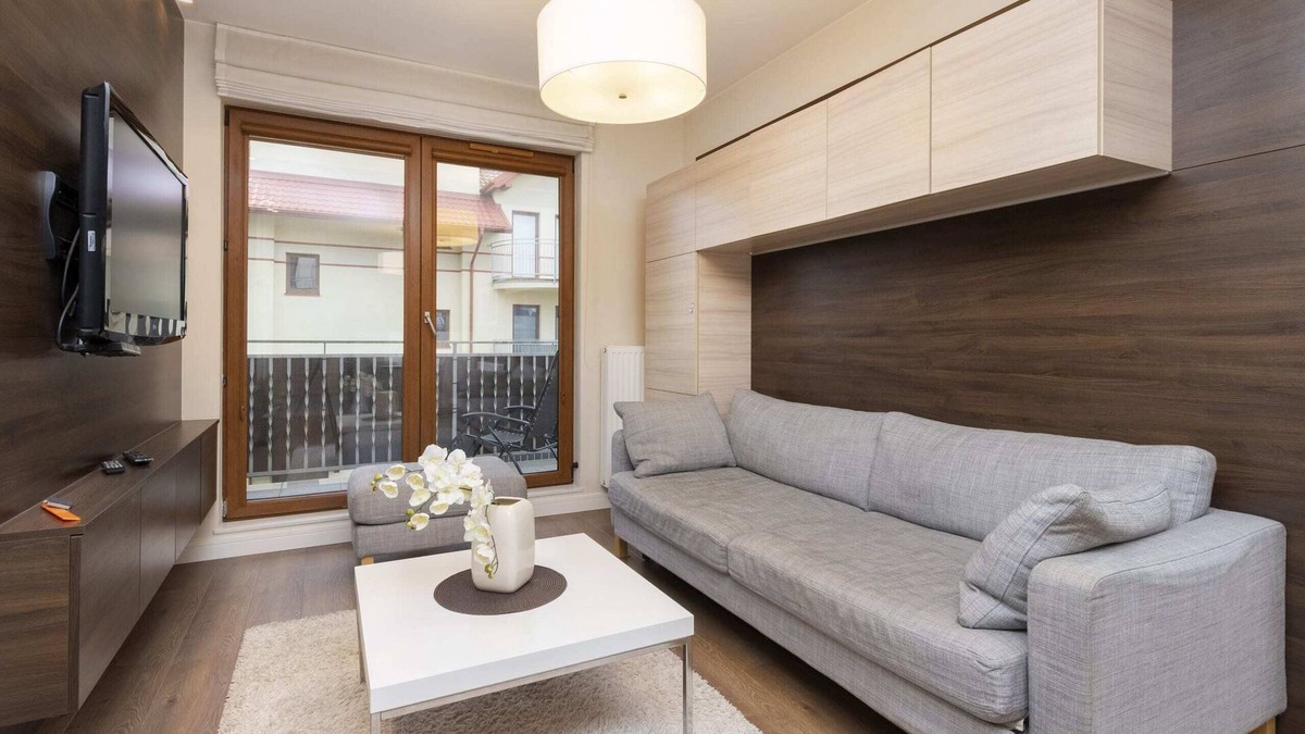Karwia Apartment | Beach 300 m - Pet Friendly - Parking - Balcony