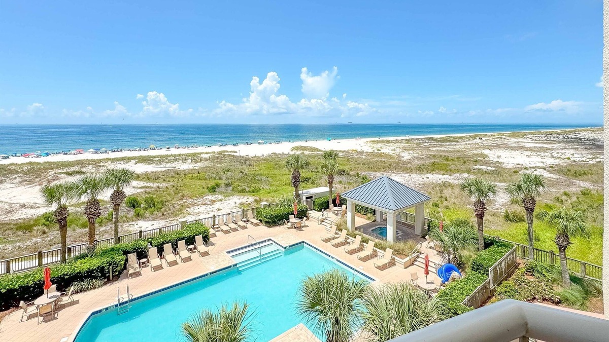 Fort Morgan Condo | Beach Club D-407 | NEW! Beachfront 2Bed/2 Bath-Luxury Resort-Amenities-Sleeps 6