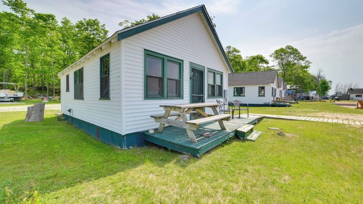 Cedarville Cabin | Beach & Dock Access: Upper Peninsula Retreat 7