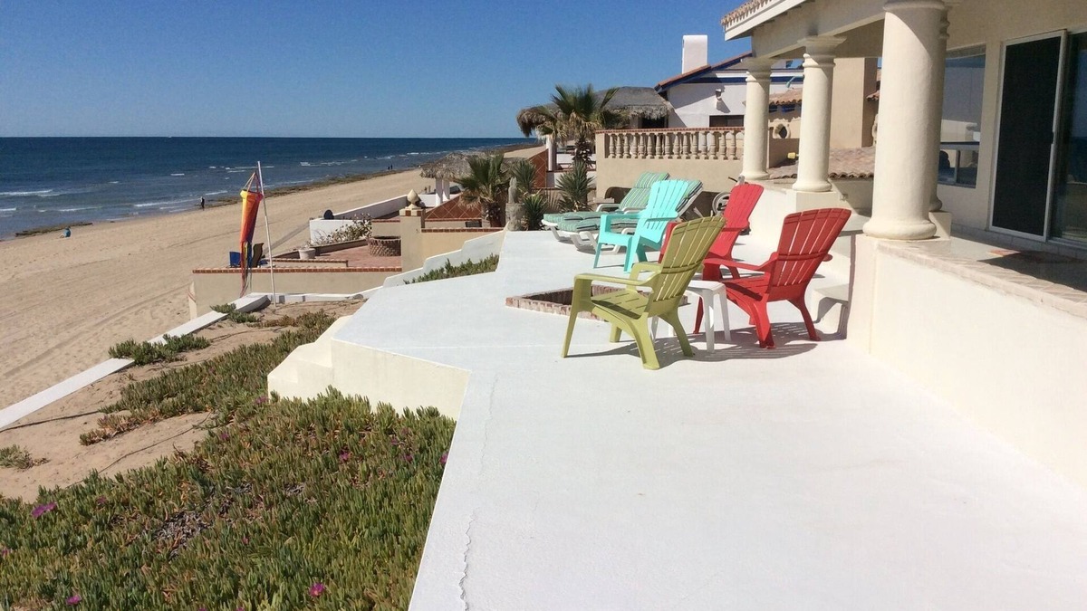 Las Conchas House | Beach front in Rocky Point