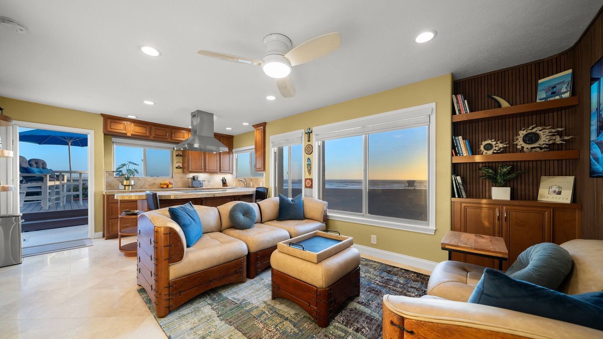 Huntington Beach Condo | Beach Front - On the SAND, shoreline, ocean, beach, HB Pier and bike path views.