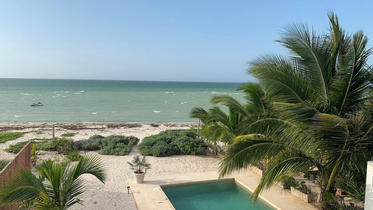 San Benito Apartment | Beach front property at the Emerald Coast of the Yucatan Peninsula.