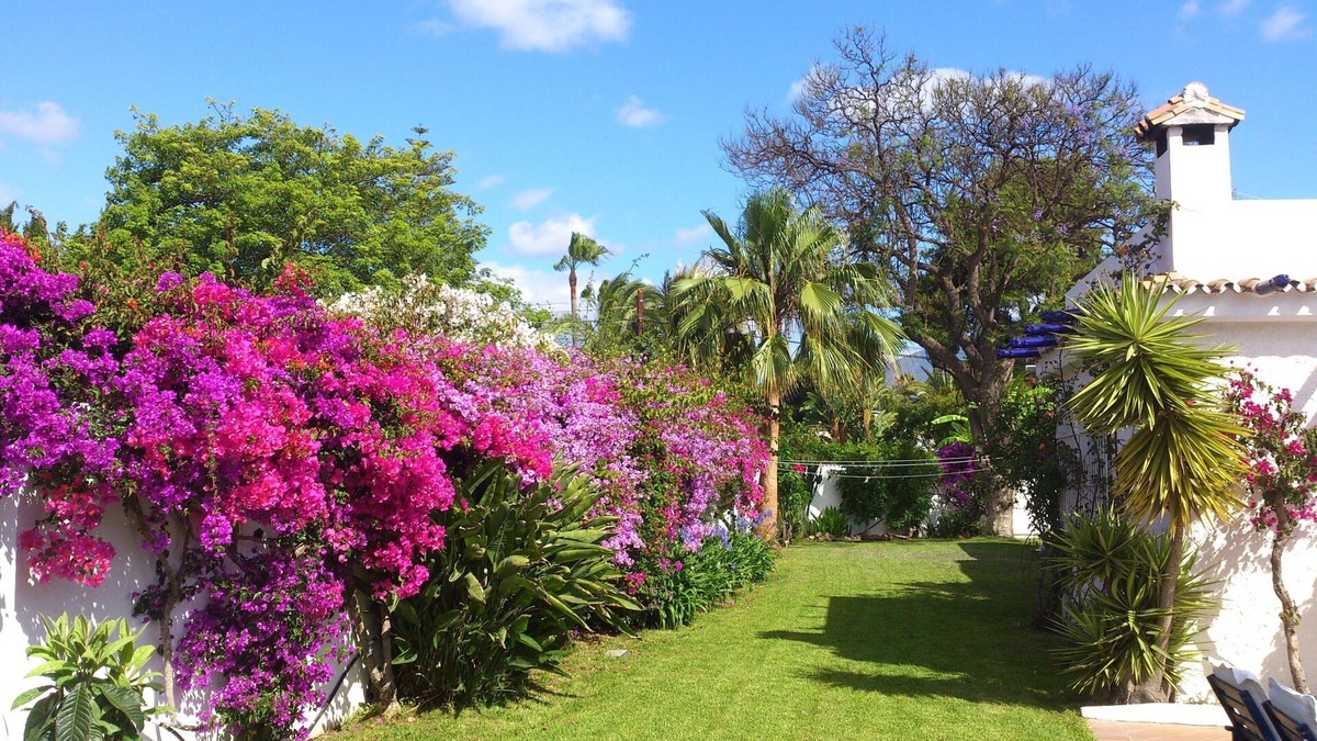 San Pedro de Alcantara Villa | ´Beach & Golf' Large Family Villa, Huge Garden, Private Pool, 350m to the Beach.