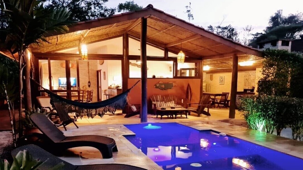 Prumirim House | Beach House Prumurim, nature close to the beach.
